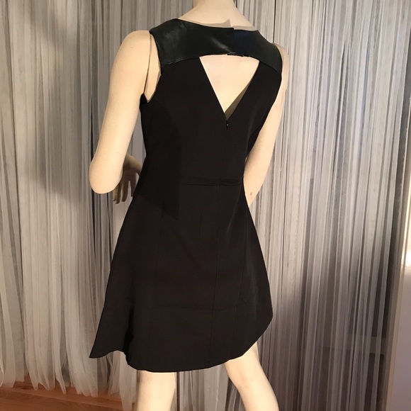 Romeo and Juliet Couture LBD with Faux Leather - Picture 7 of 8